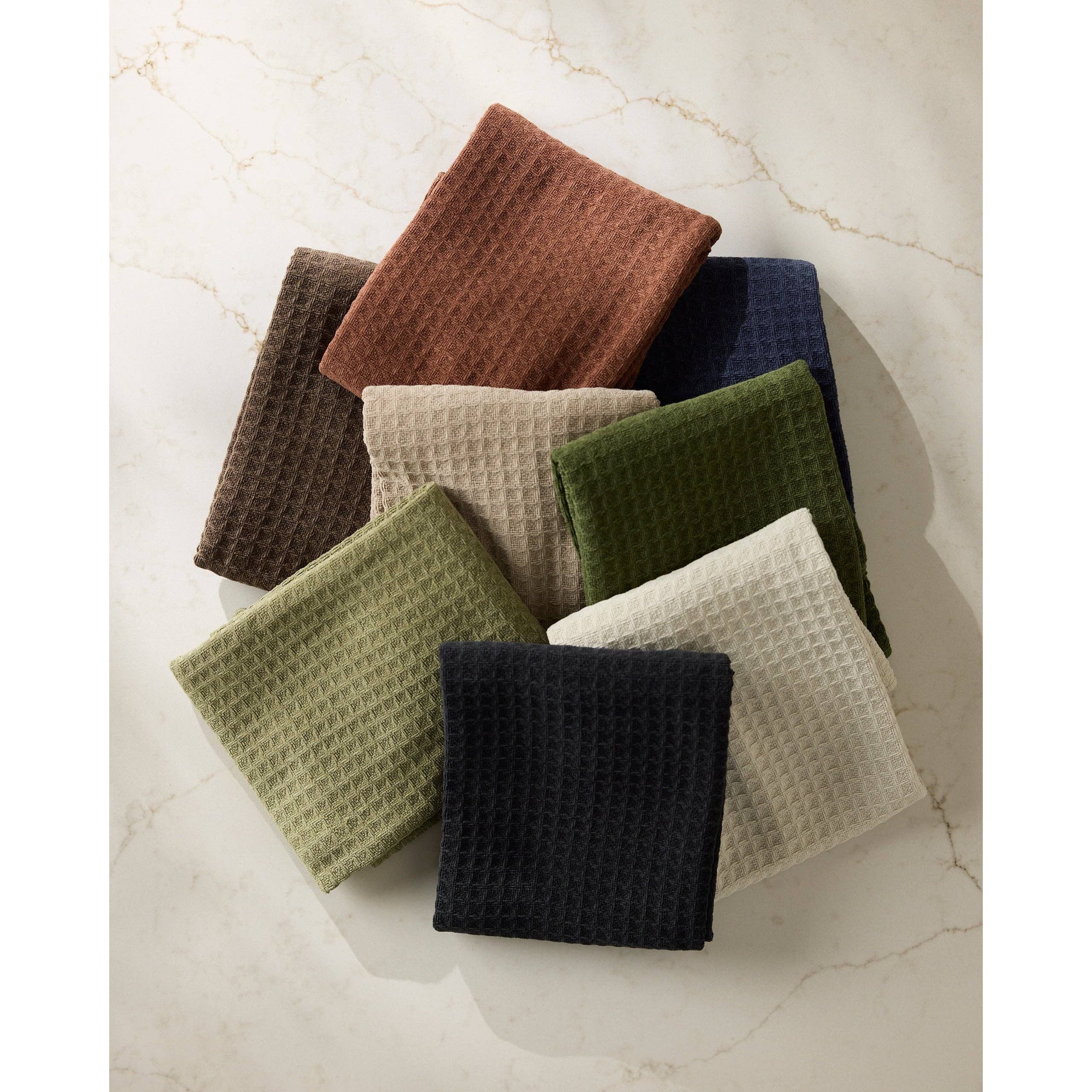 Geometry Truffle Hand Towel | Sapphire