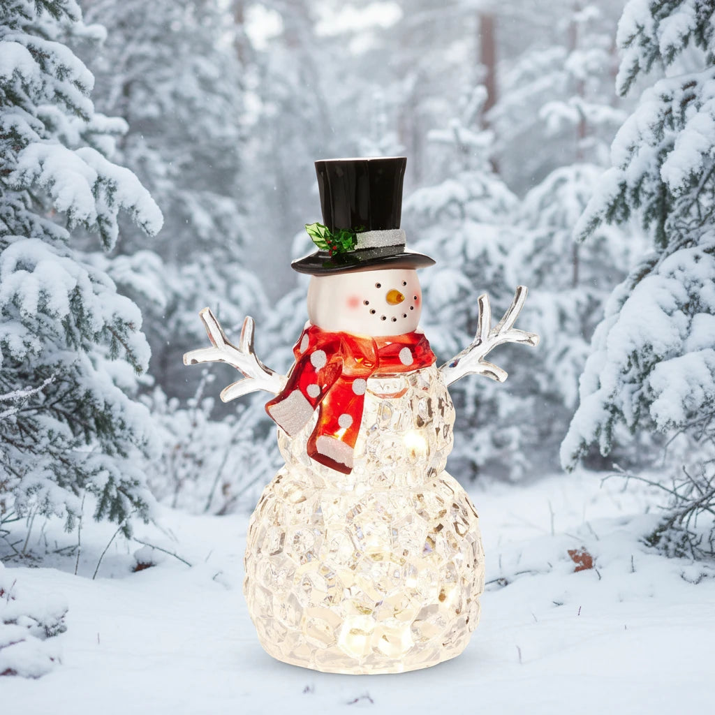 Lighted Snowman