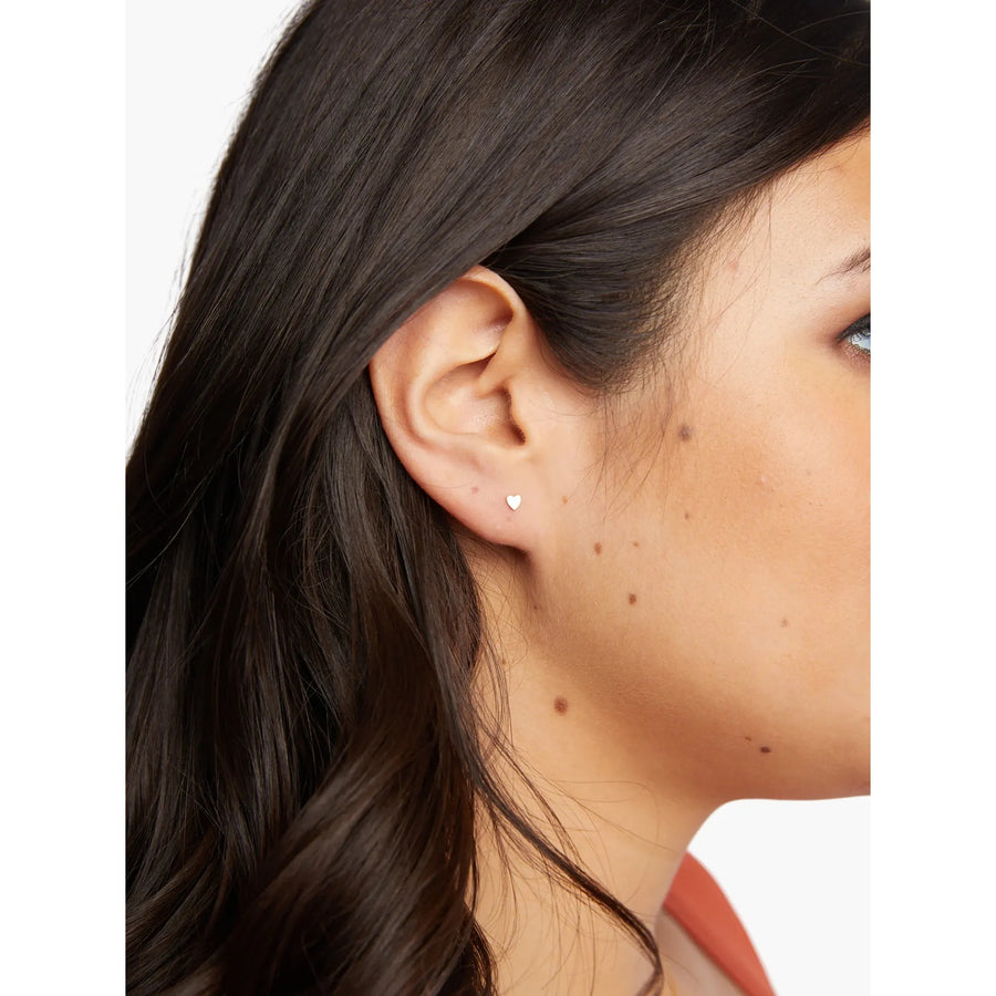 Dainty Heart Studs