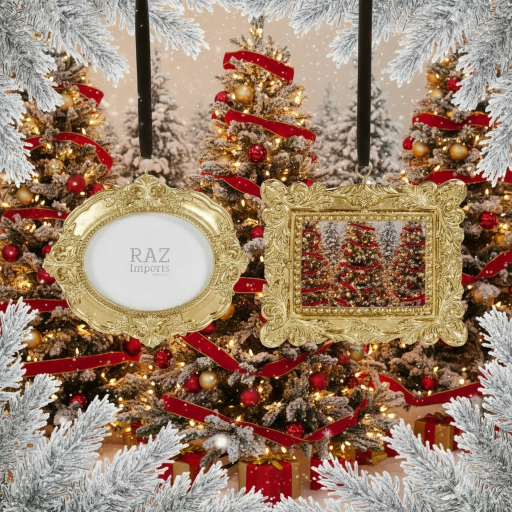 Vintage Photo Frame Ornament
