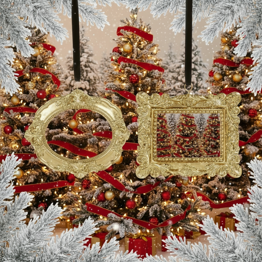 Vintage Photo Frame Ornament