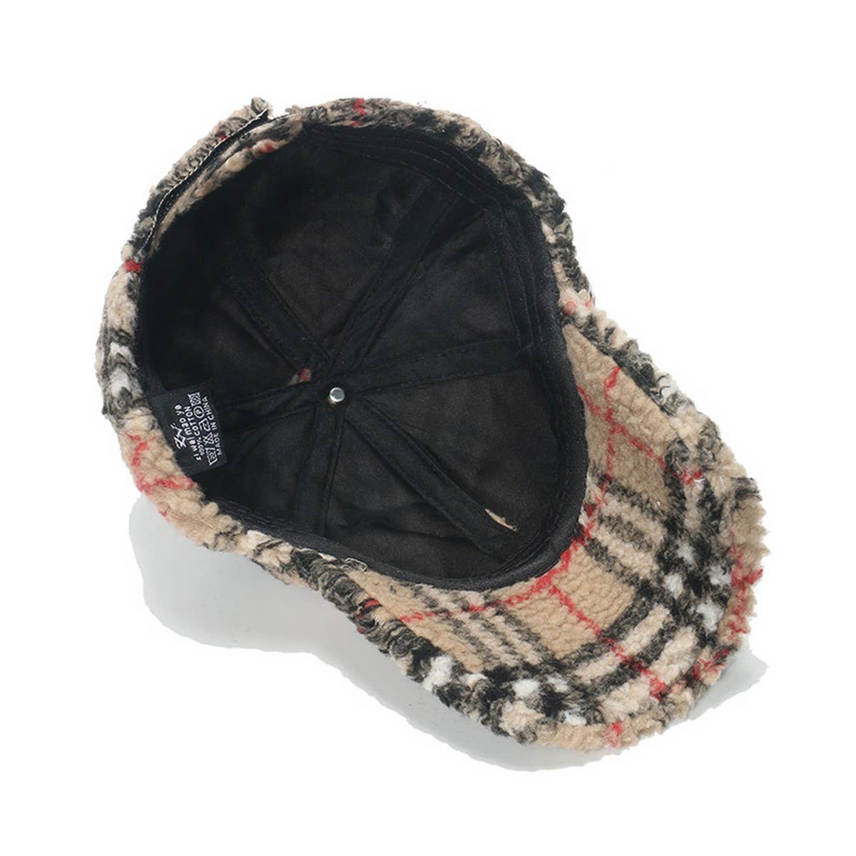 ACCITY - Wool Baseball Cap - Check Curved Brim_CWAH0728: TYPE1 / (OS) 2