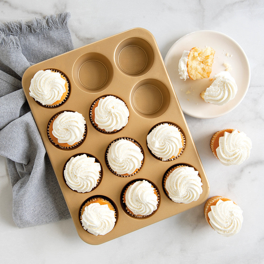 Naturals® Nonstick 12 Cavity Muffin Pan