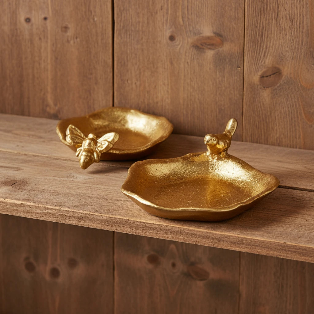 Gold Trinket Tray