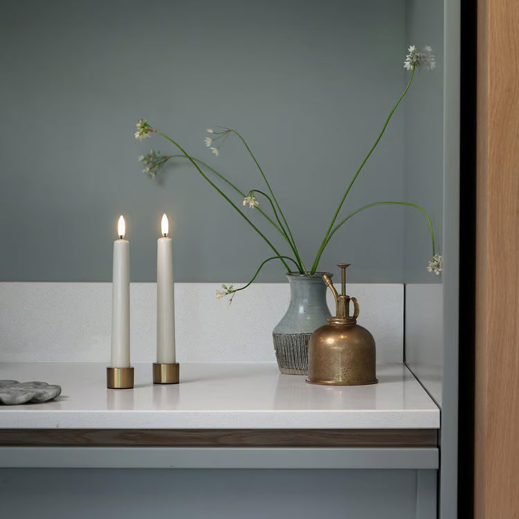 Uyuni LED Taper Candles | Soft-Fit Base