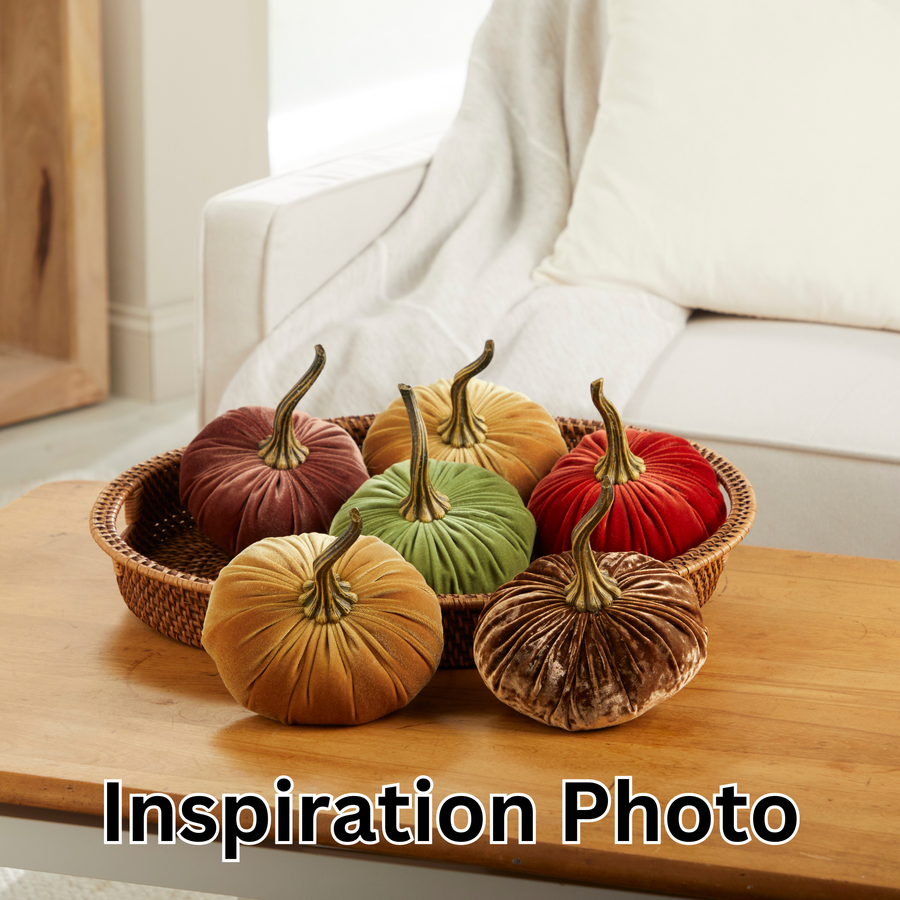 Velvet Pumpkin | Large - Bronze