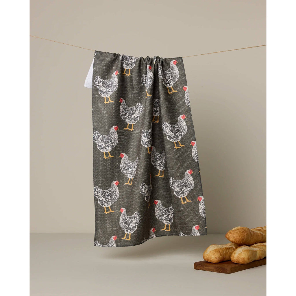 Geometry - Hen House Tea Towel