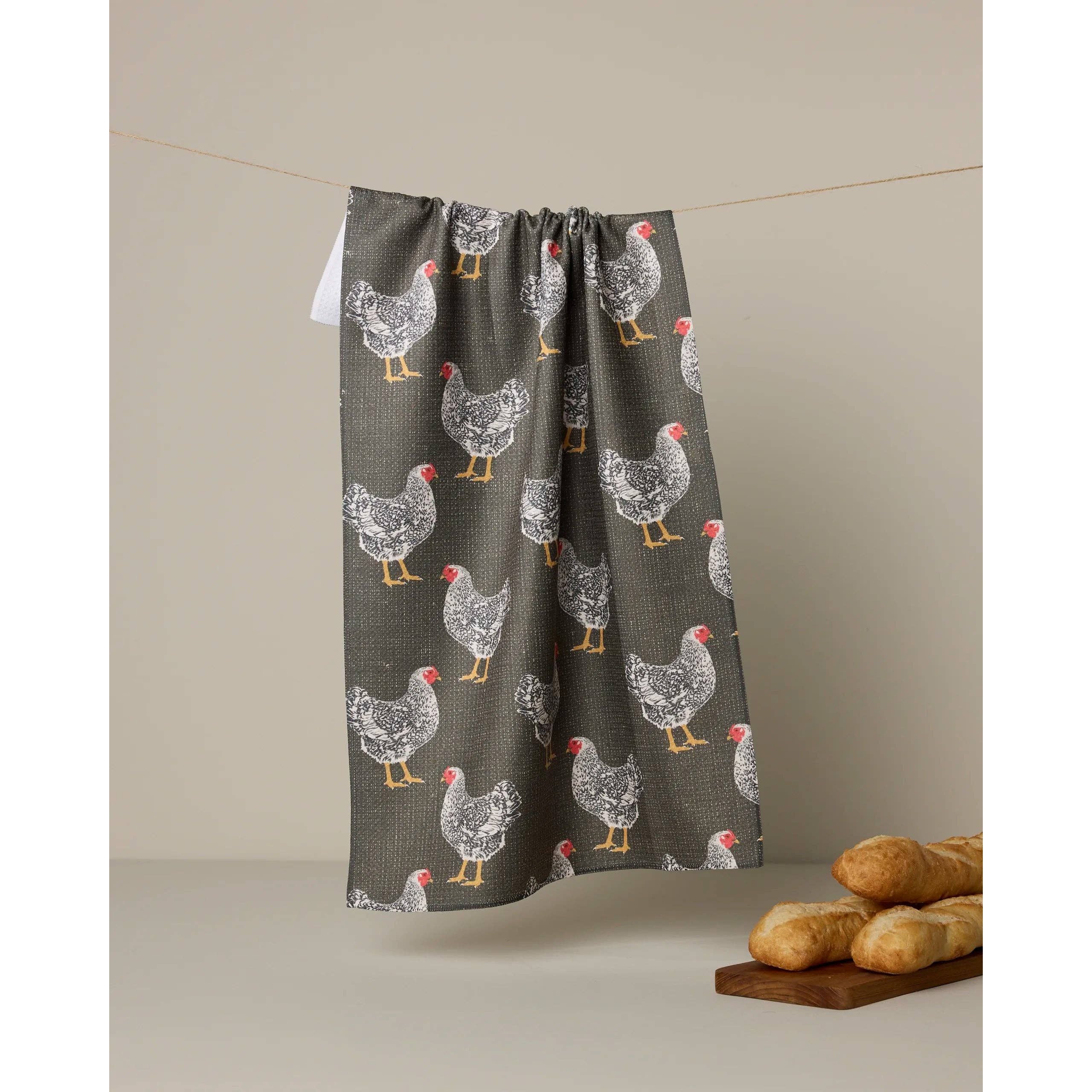 Geometry - Hen House Tea Towel