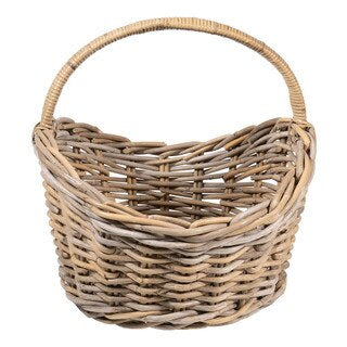 Mona Rattan Picnic/Flower Basket