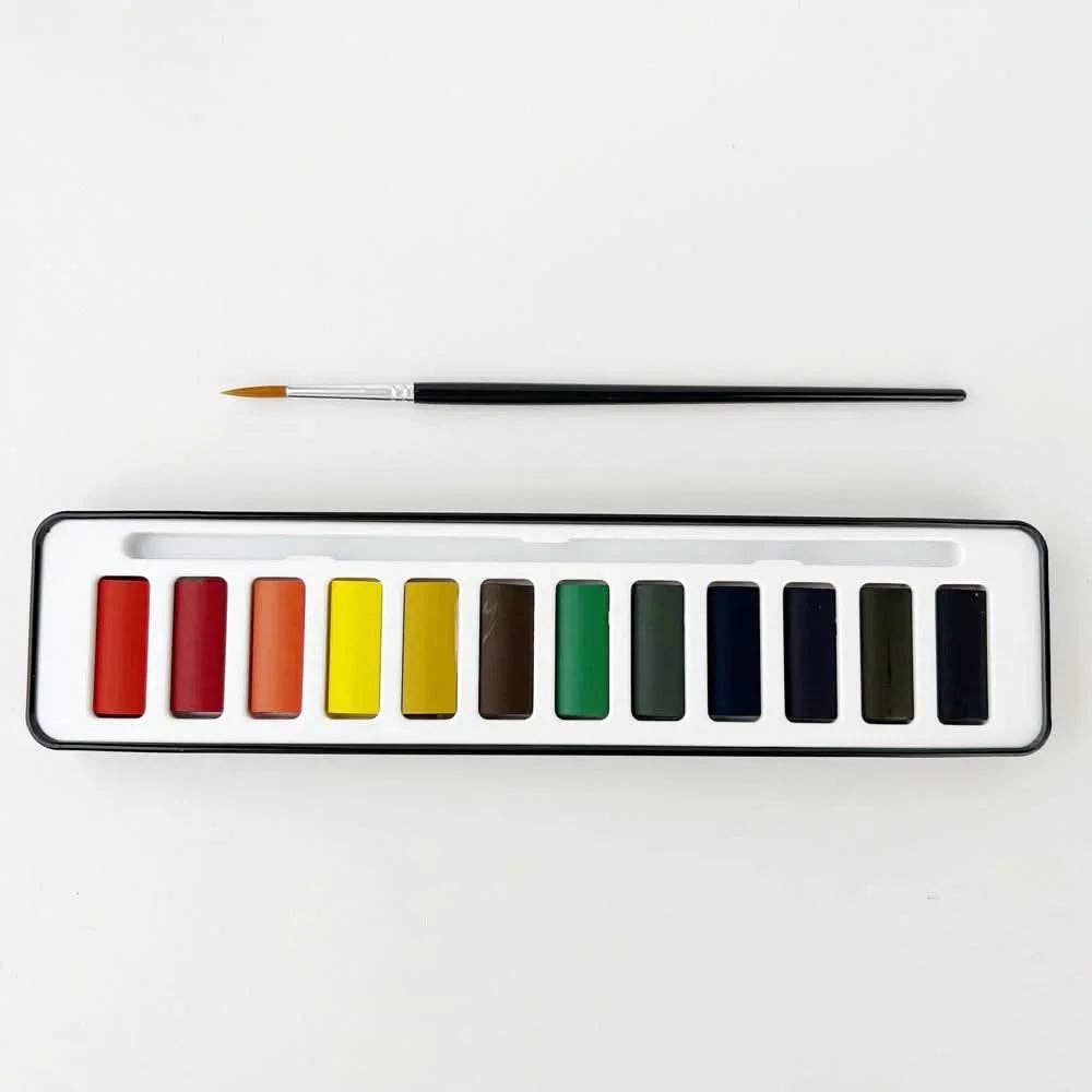 Watercolor Paint Set | 12 colors