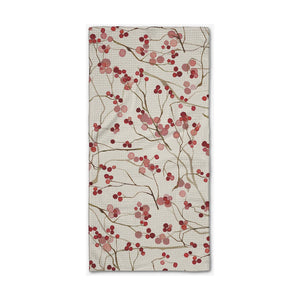 Geometry Bar Towel | Berry Branches