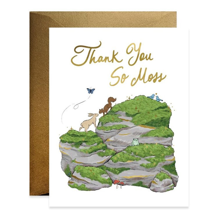 Greeting Card | Thank You So Moss