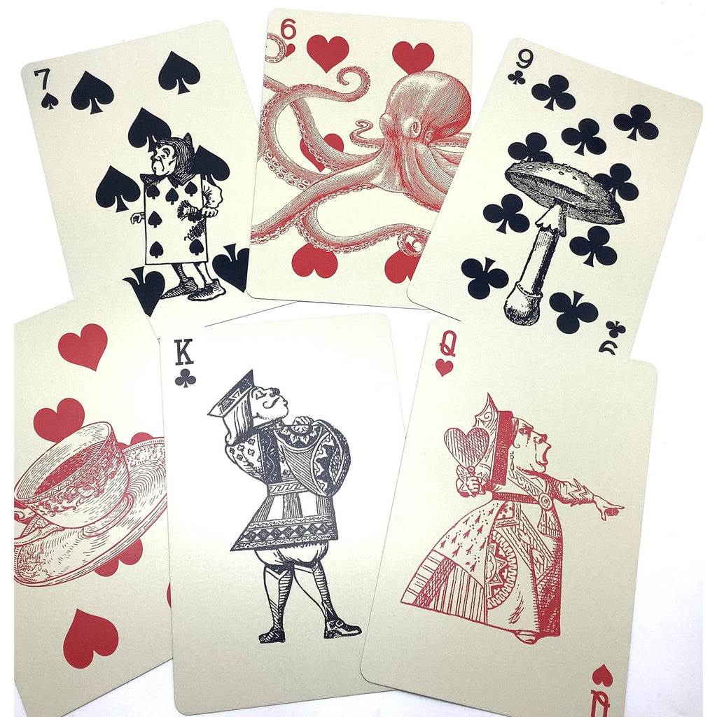 Alice in Wonderland Giant Playing Card Wall Decor