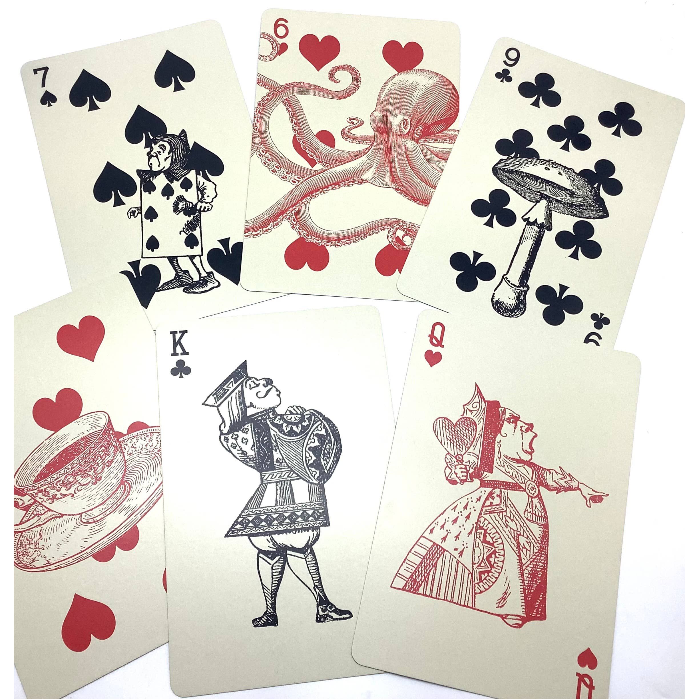 Alice in Wonderland Giant Playing Card Wall Decor