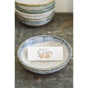 Everything Dish | Antique White + Green Shino