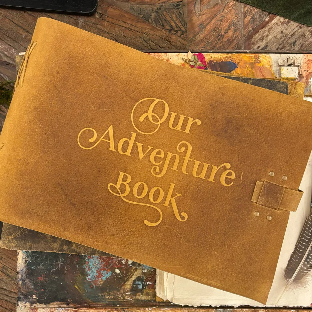 Adventure Guest Book | Embossed
