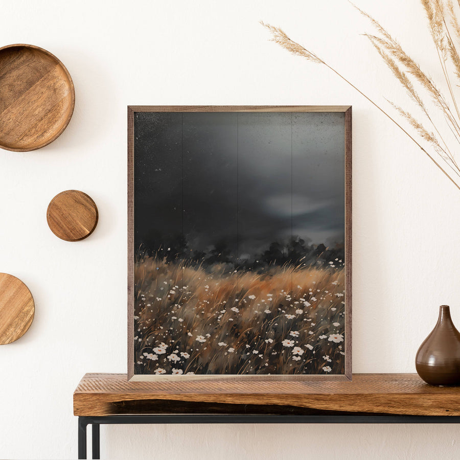Dark Pasture Framed Art