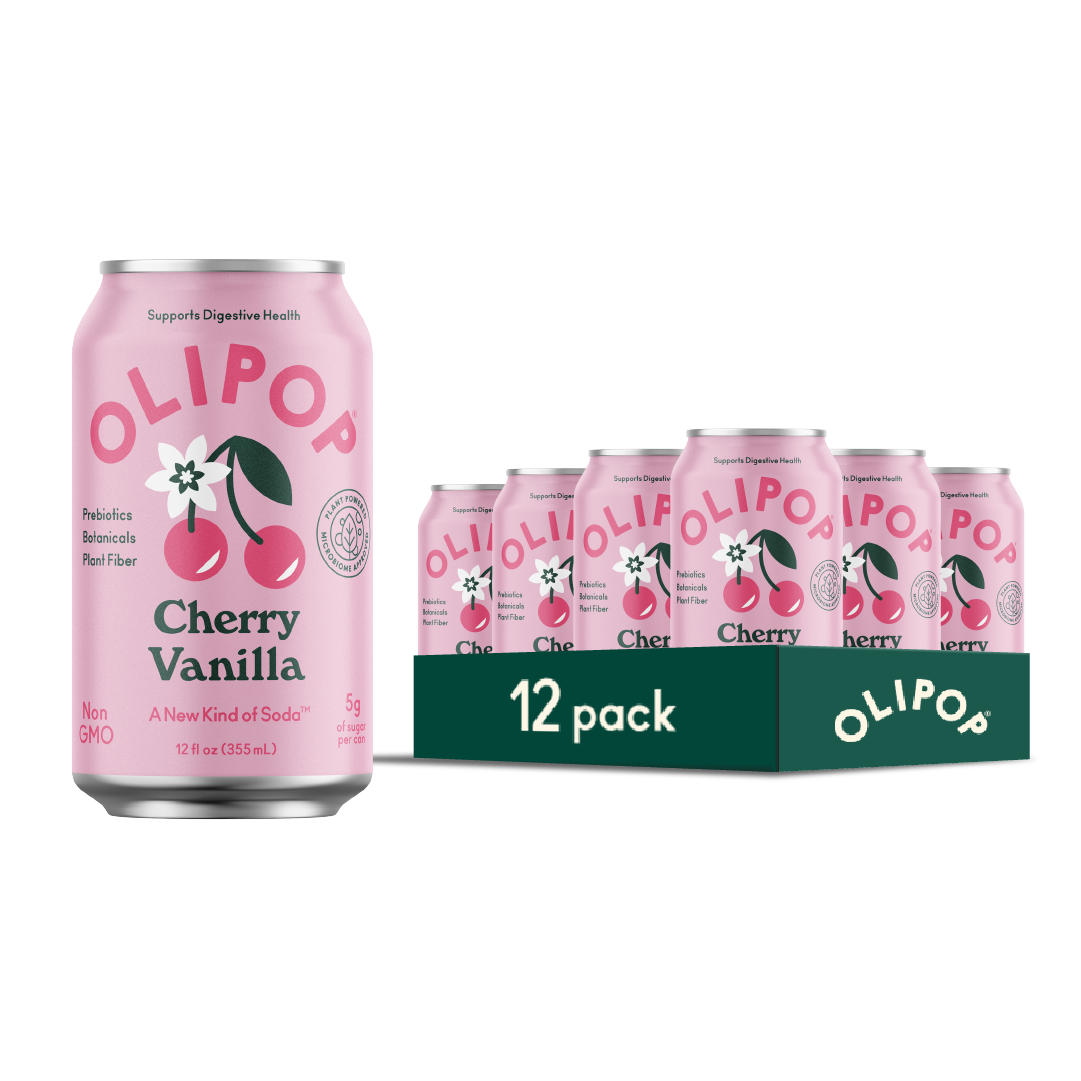 Olipop - Cherry Vanilla - Soda/Carbonated Drink