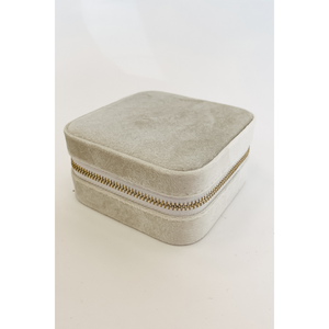 Velvet Jewelry Case |  Emerald Green