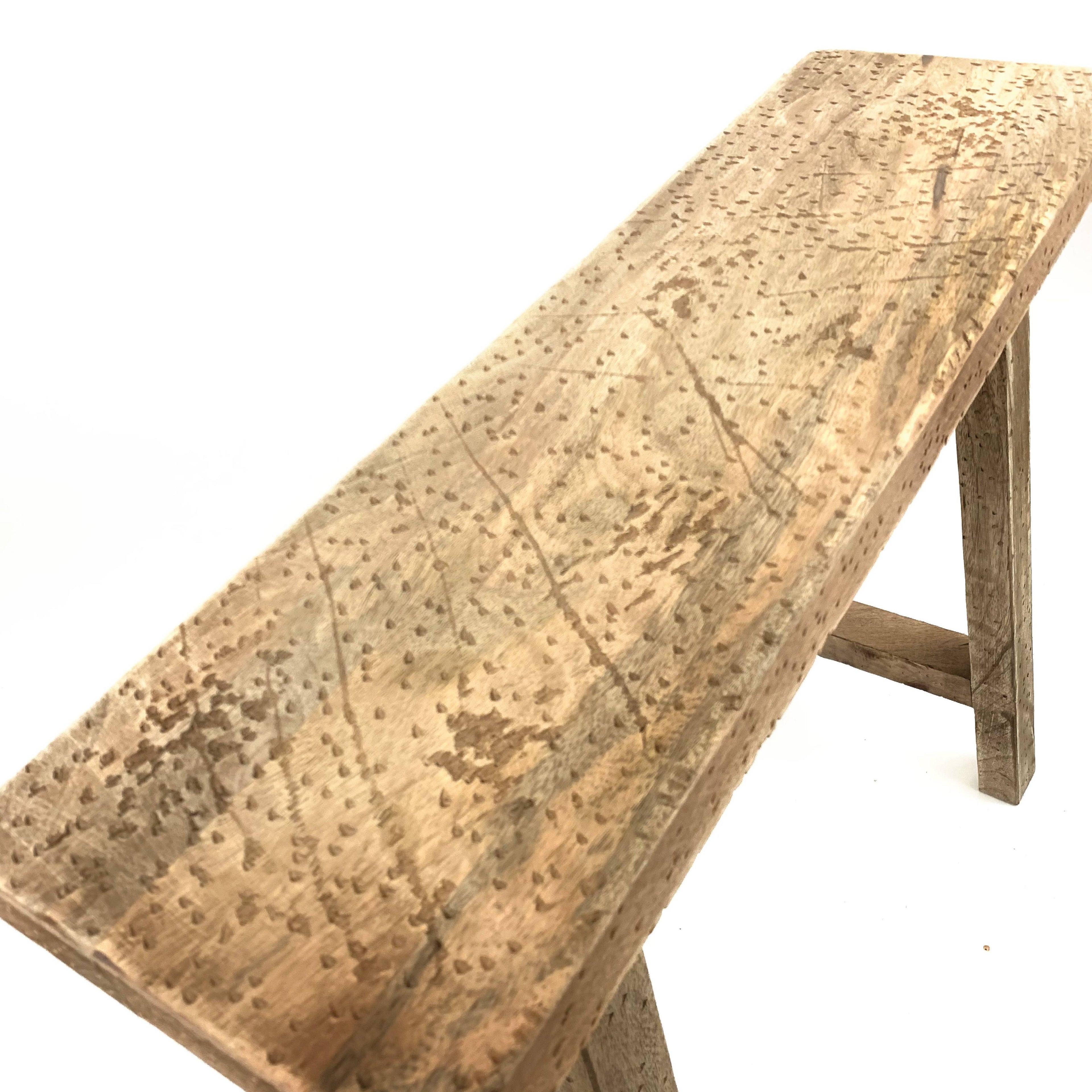 Rustic Wood Bench