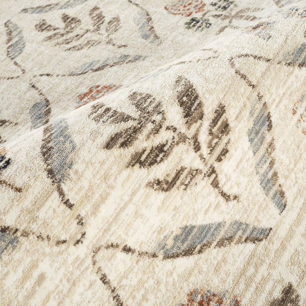Abani Rugs - Alara Traditional Cream Vintage Floral Area Rug: 7'9" x 10'