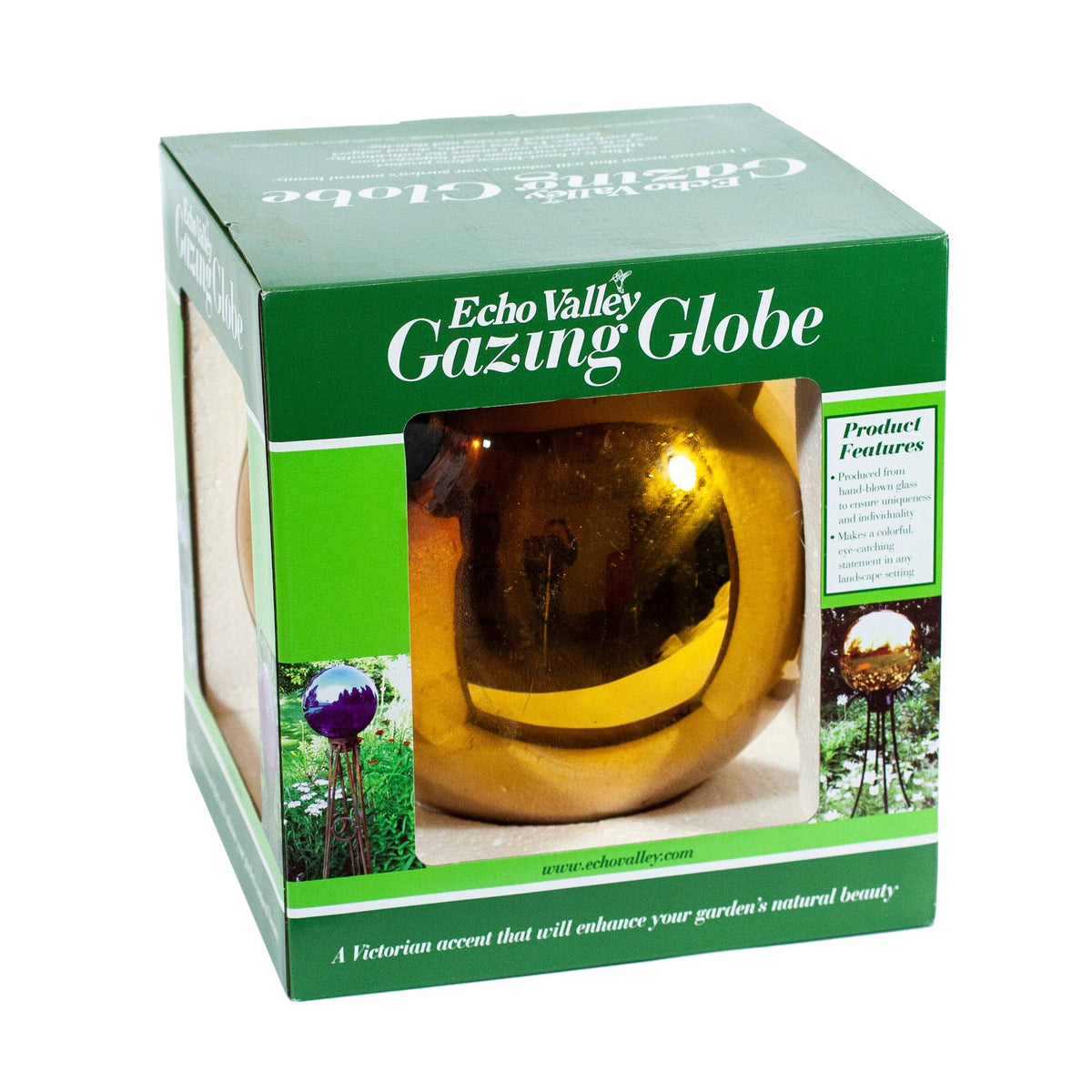 Gazing Globe | Gold 10”