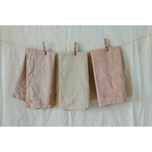 Plant dyed Organic cotton Kitchen Towel | Mink