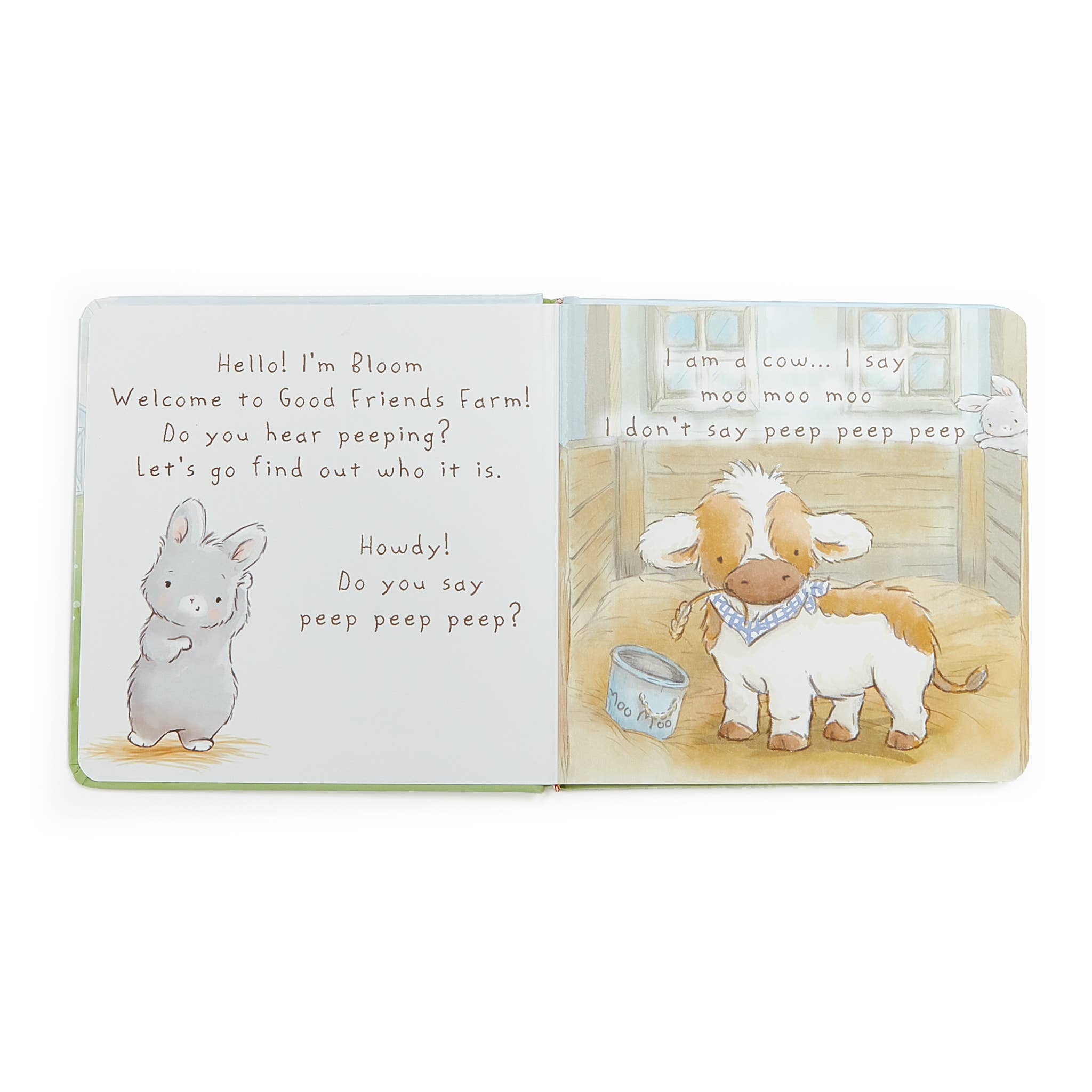 Who Says Peep Peep Board Book