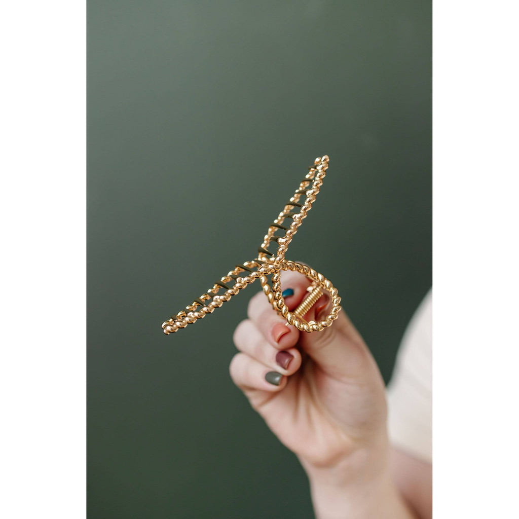 Claw Clip | Twisted Gold