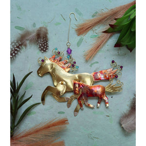 Mare & Foal Ornament