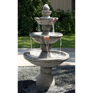 Buckingham 3-Tier Fountain | 4-Piece