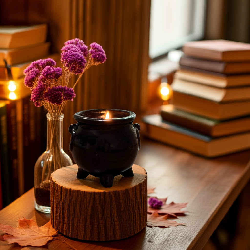 Midnight Embers Candle Co. - Witches Brew Cauldron Candle