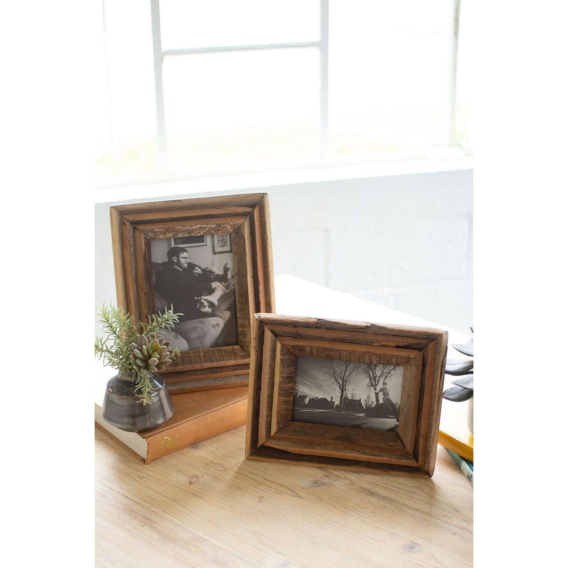 Recycled Wood Picture Frames