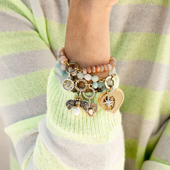 Be Brave Honeypearl Charm