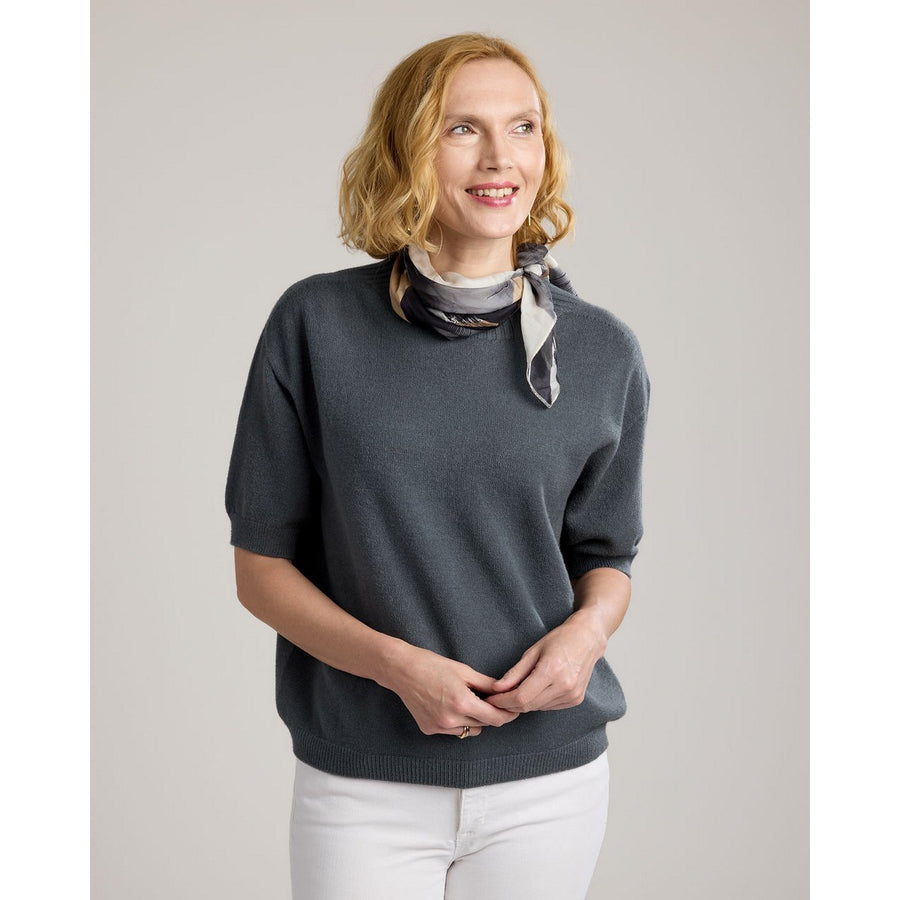 Carlotta Knit Sweater | Dark Grey
