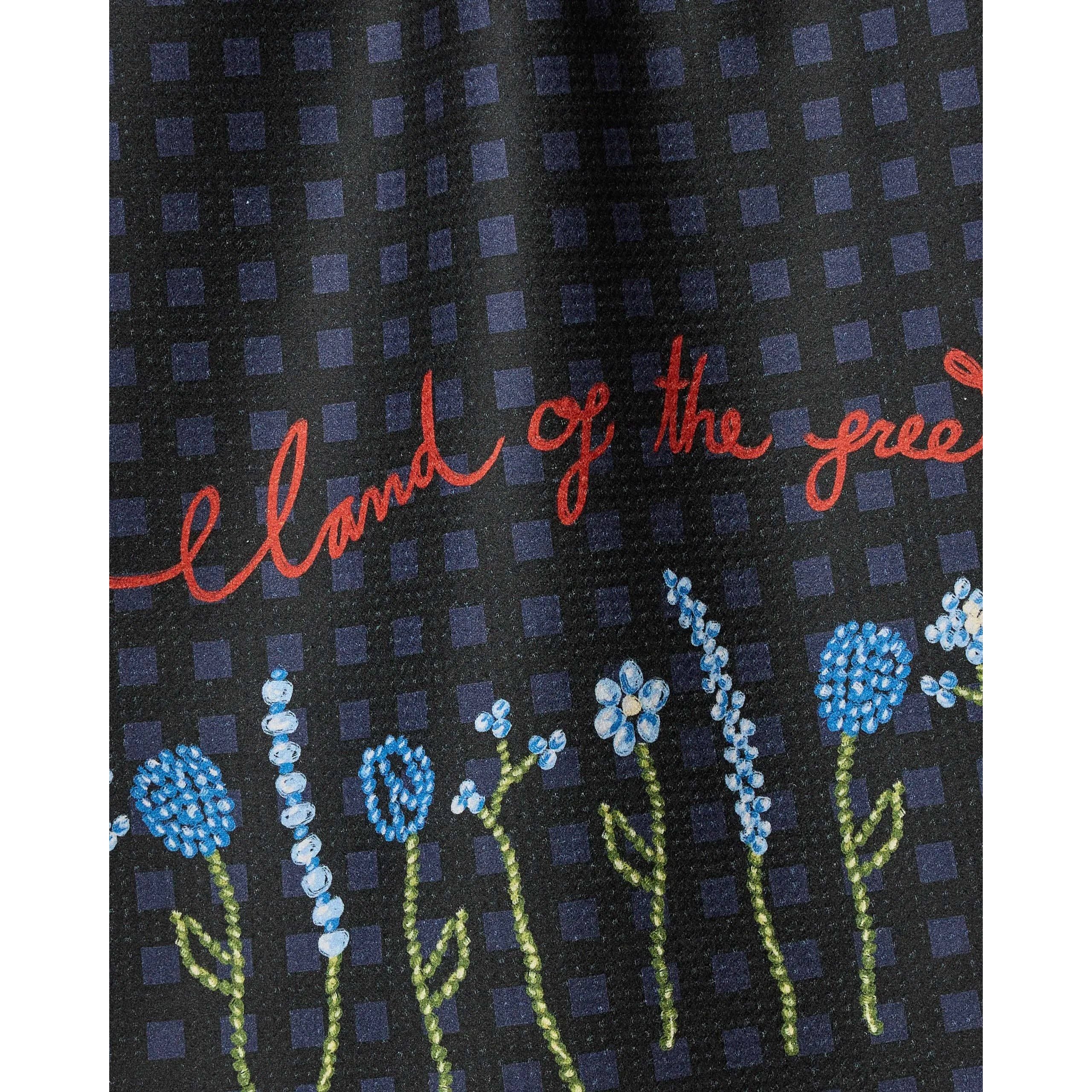 Geometry - Land of Free Tea Towel