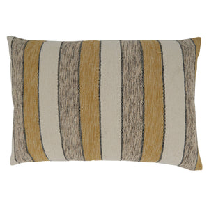 Striped Throw Pillow | Down Filled