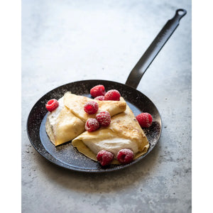 Blue Carbon Steel Crepe & Tortilla Pan