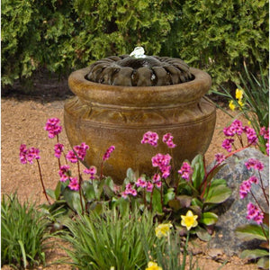 Sunflower Patio Bubbler Fountain