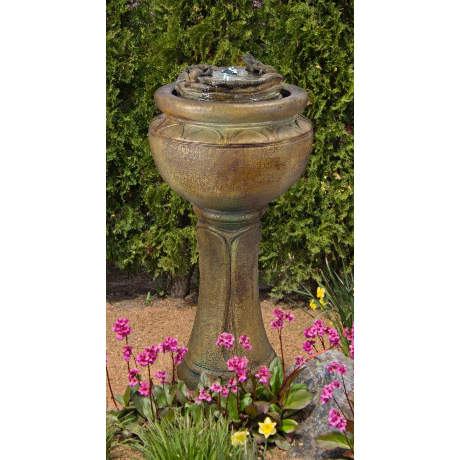 Tall Patio Bubbler Fountain