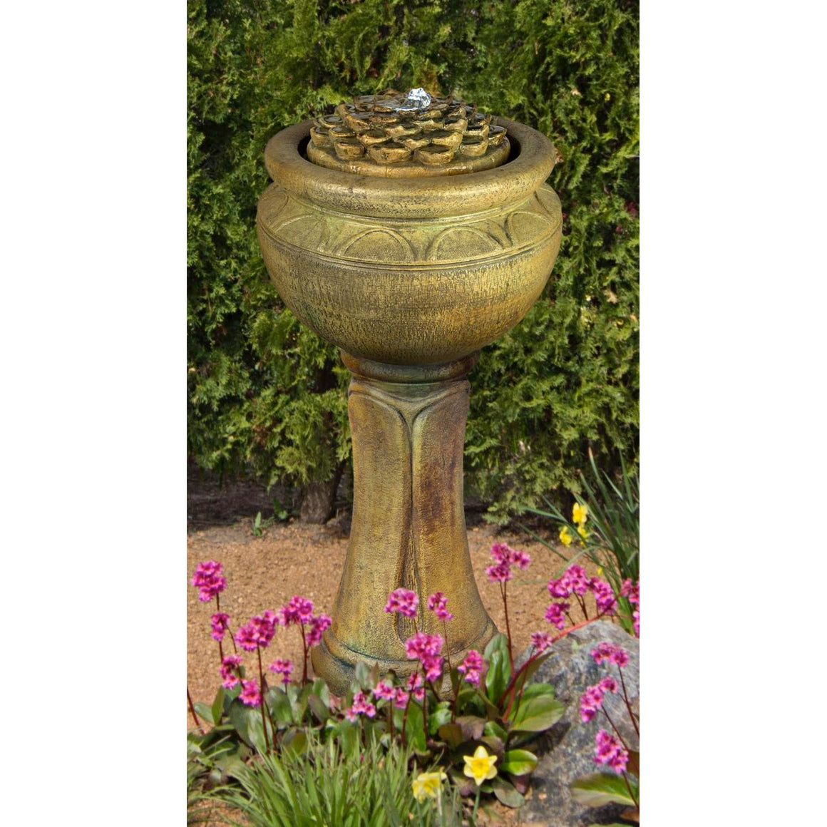 Tall Patio Bubbler Fountain