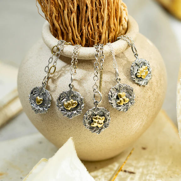 Love Nest Pendant | Two Heart