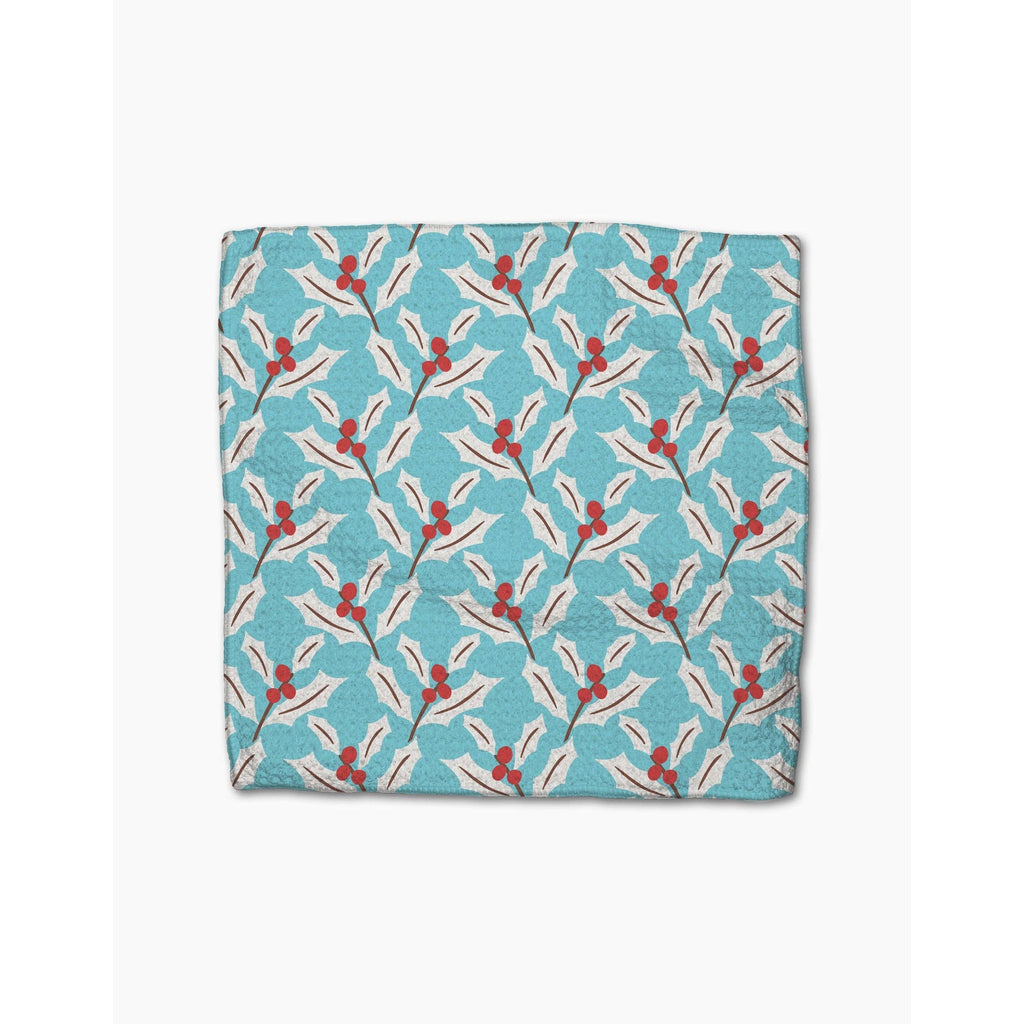 Geometry - Winter Holly Dishcloth Set