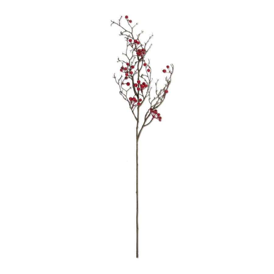 Two Branch Red Berry Stem