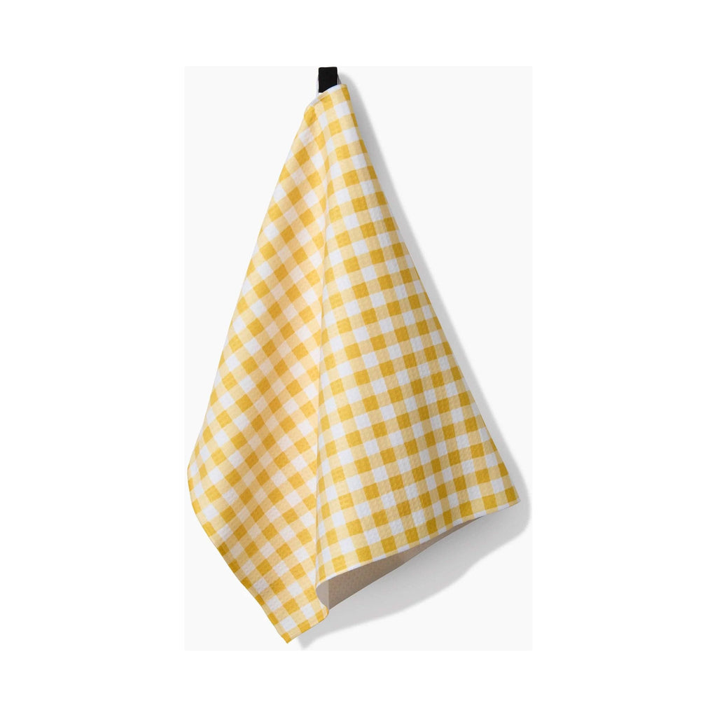 Geometry - Golden Plaid Luxe Hand Towel