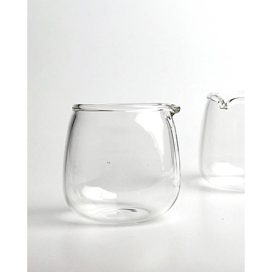 Glass Creamer Pitcher