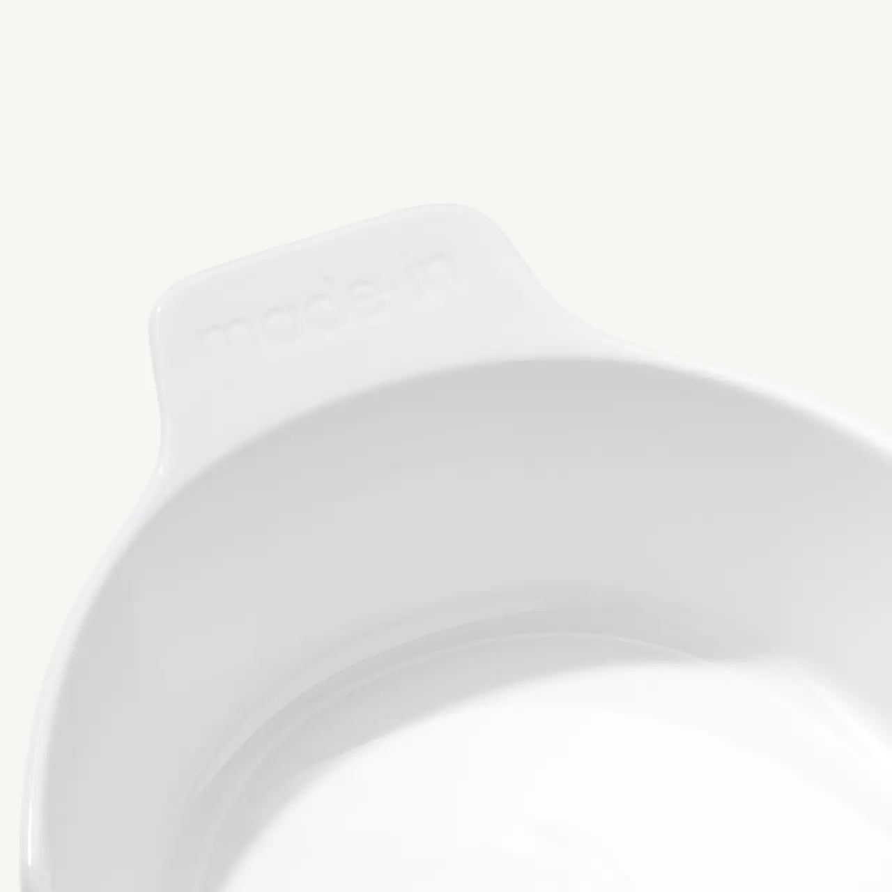 Oval Gratin Dish | White