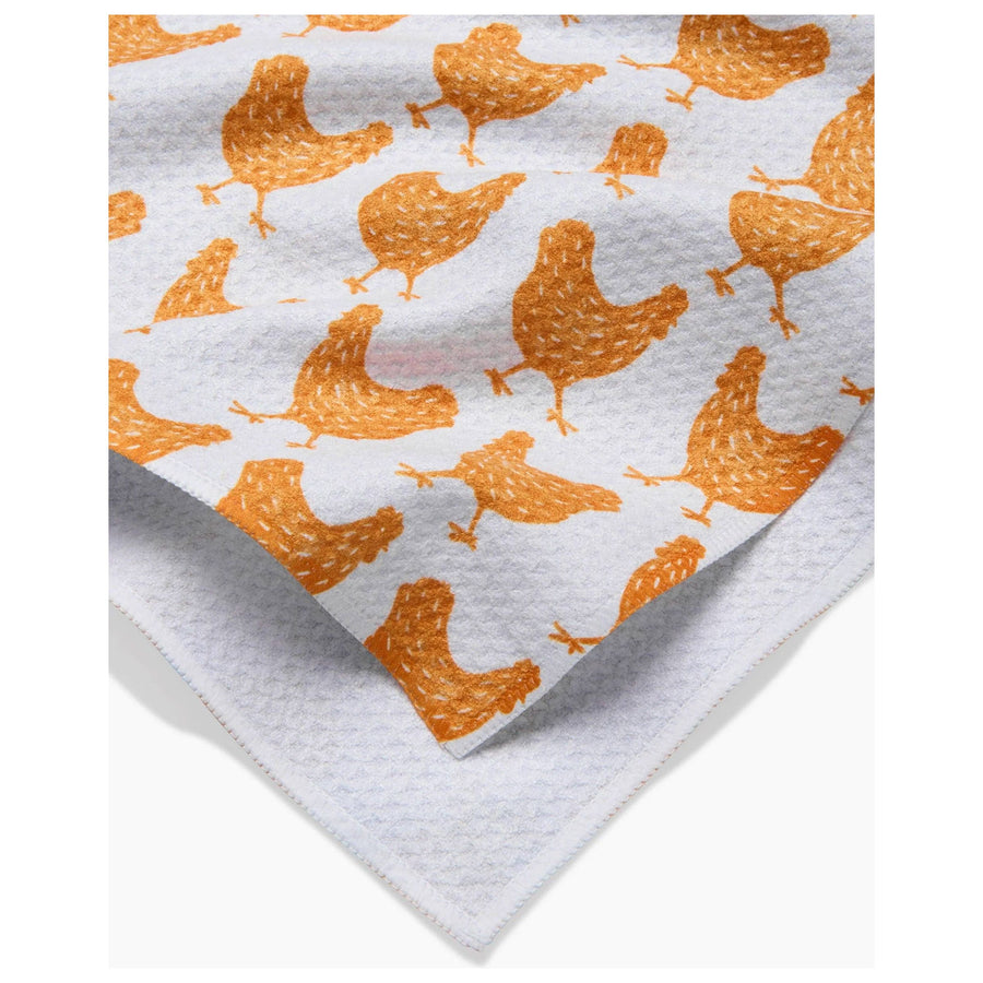 Geometry - Fun Spring Chicks Tea Towel