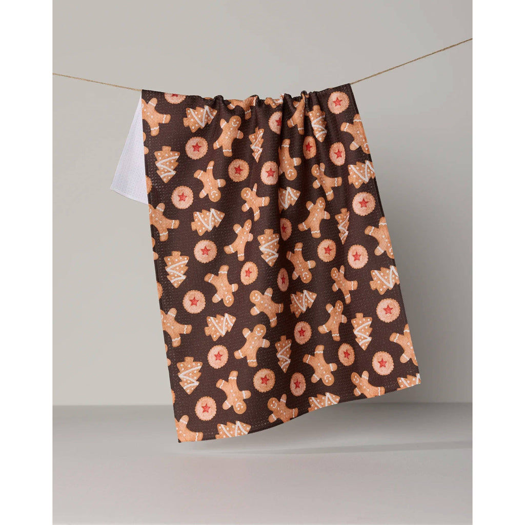 Geometry - Holiday Cookies Tea Towel
