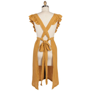 Ada Apron | Saffron